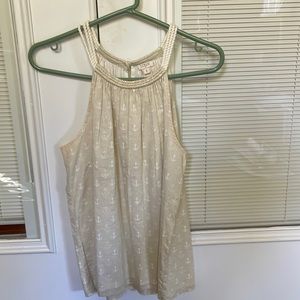 J Crew summer top.  Fully lined! Worn twice